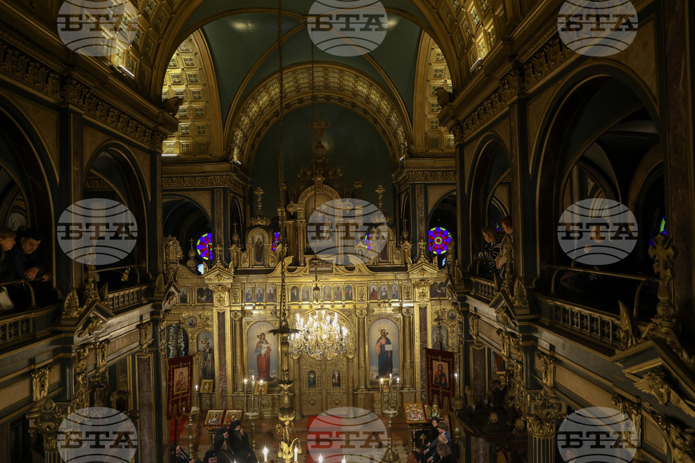 Турция - Истанбул - патриарх Даниил - храм „Св. Стефан“ - литургия