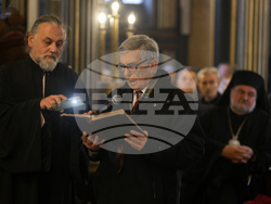 Турция - Истанбул - патриарх Даниил - храм „Св. Стефан“ - литургия