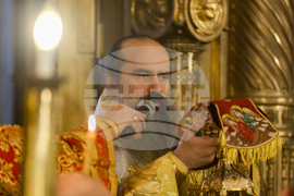 Турция - Истанбул - патриарх Даниил - храм „Св. Стефан“ - литургия