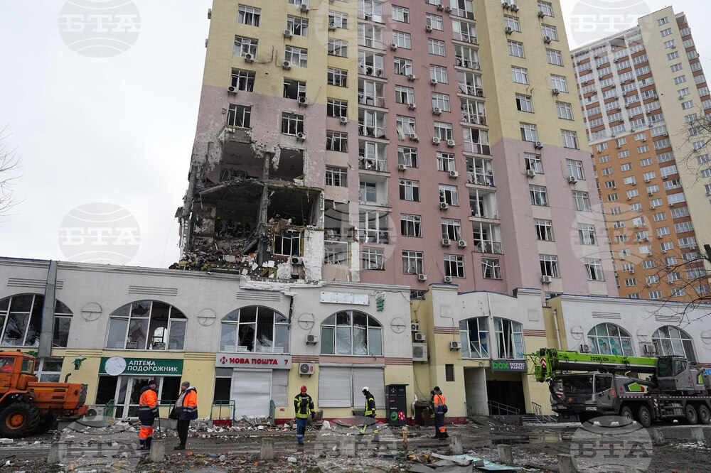 Русия нанесе въздушни удари по Киев в навечерието на поредните украинско-американски преговори