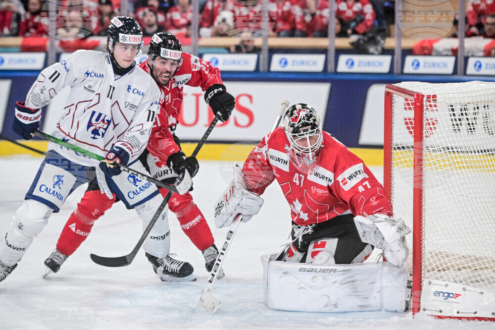 Switzerland US Canada Hockey