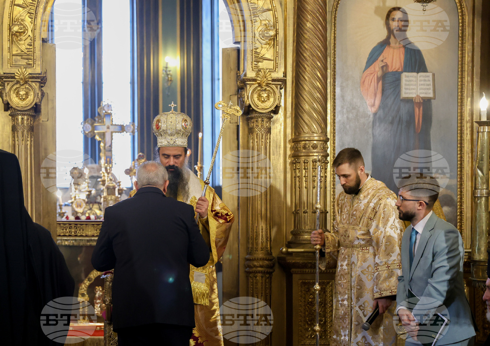 Турция - Истанбул - патриарх Даниил - храм „Св. Стефан“ - литургия