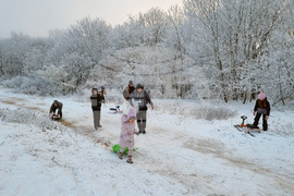 Търговище - хижа „Младост” - първи сняг