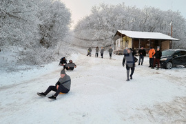Търговище - хижа „Младост” - първи сняг