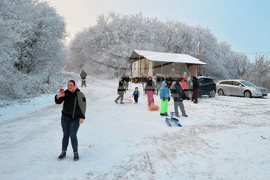 Търговище - хижа „Младост” - първи сняг