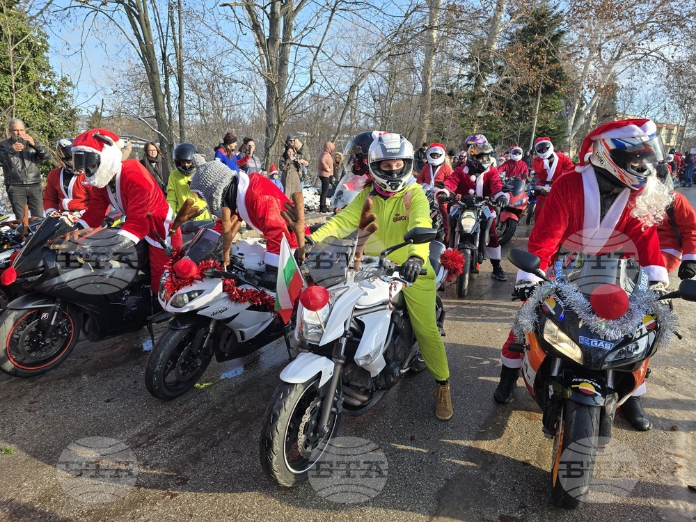 Плевен - Мото Коледа - шествие