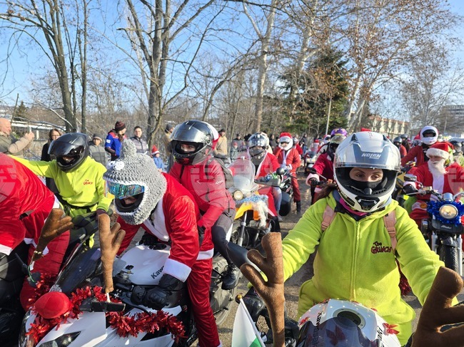 Благотворителната кампания „Мото Коледа“ в Плевен отчете близо 60 000 лв. събрани средства