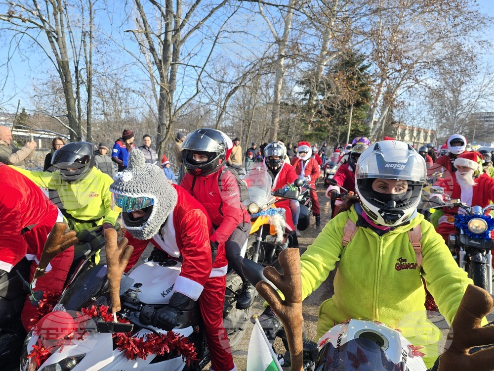 Плевен - Мото Коледа - шествие