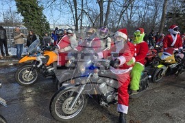 Плевен - Мото Коледа - шествие