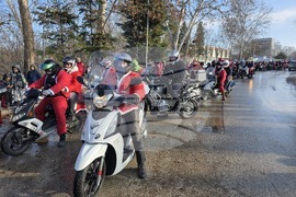 Плевен - Мото Коледа - шествие