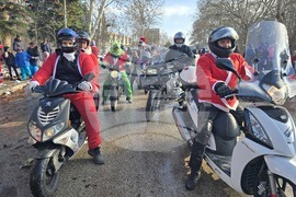 Плевен - Мото Коледа - шествие