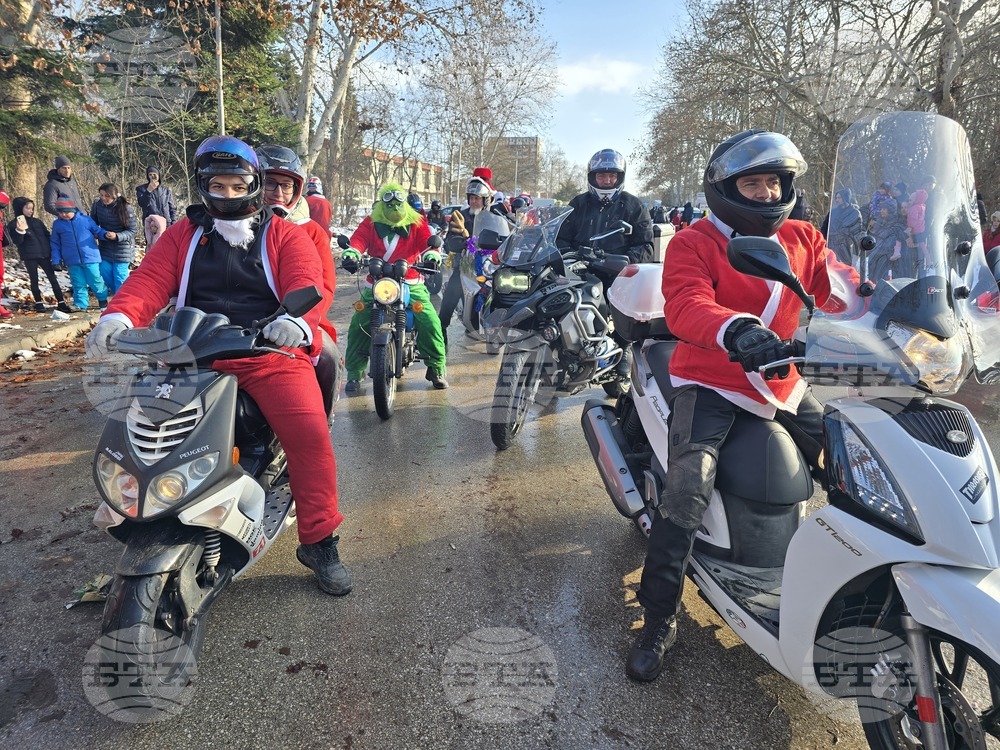 Плевен - Мото Коледа - шествие