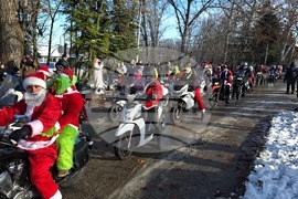 Плевен - Мото Коледа - шествие