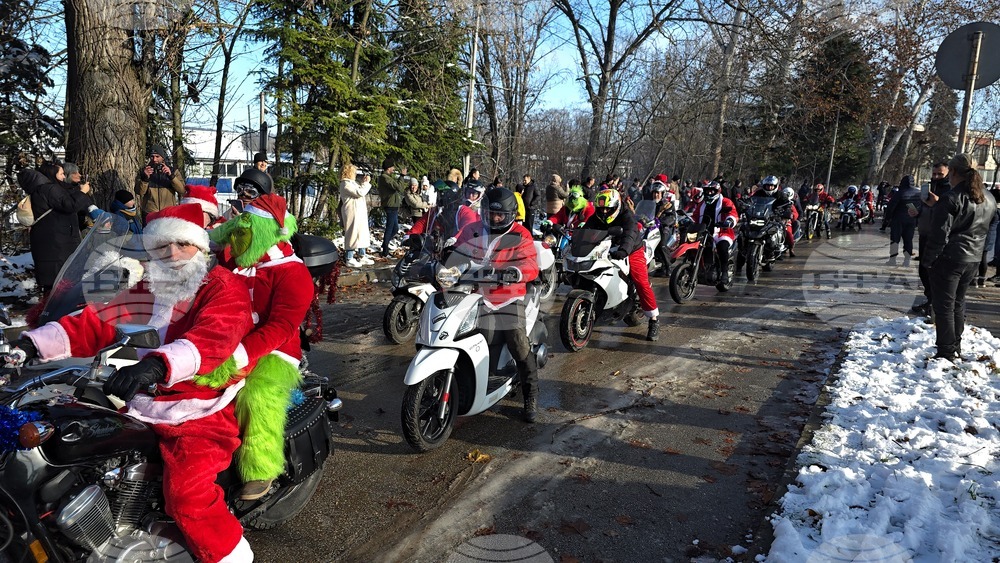 Плевен - Мото Коледа - шествие