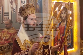 Кабиленски манастир - тържествена литургия - Сливенски митрополит Арсений