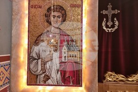 Кабиленски манастир - тържествена литургия - Сливенски митрополит Арсений