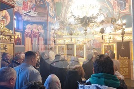 Кабиленски манастир - тържествена литургия - Сливенски митрополит Арсений