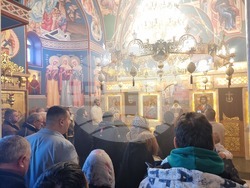 Кабиленски манастир - тържествена литургия - Сливенски митрополит Арсений