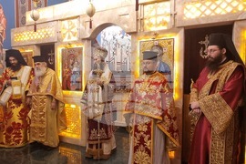 Кабиленски манастир - тържествена литургия - Сливенски митрополит Арсений