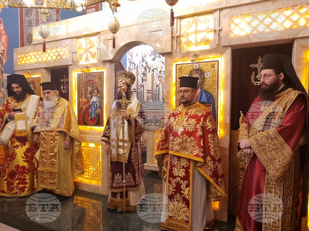 Кабиленски манастир - тържествена литургия - Сливенски митрополит Арсений