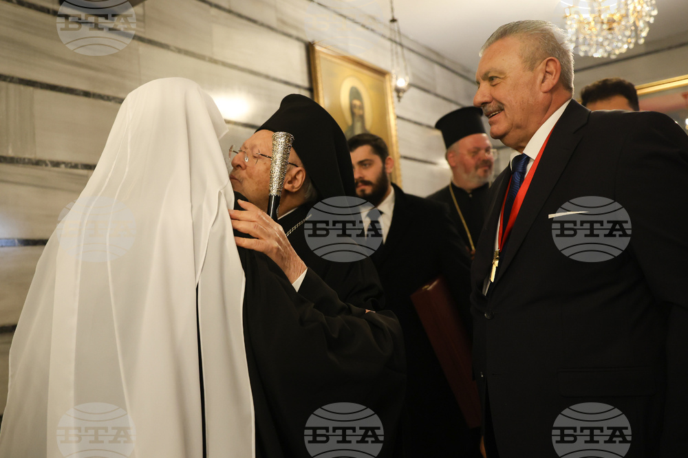 Турция - Истанбул - патриарх Даниил - тържествен обяд