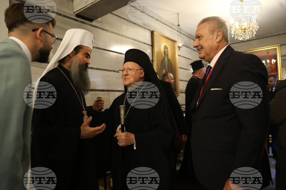 Турция - Истанбул - патриарх Даниил - тържествен обяд
