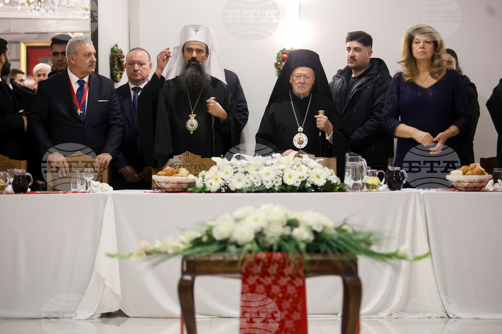 Турция - Истанбул - патриарх Даниил - тържествен обяд