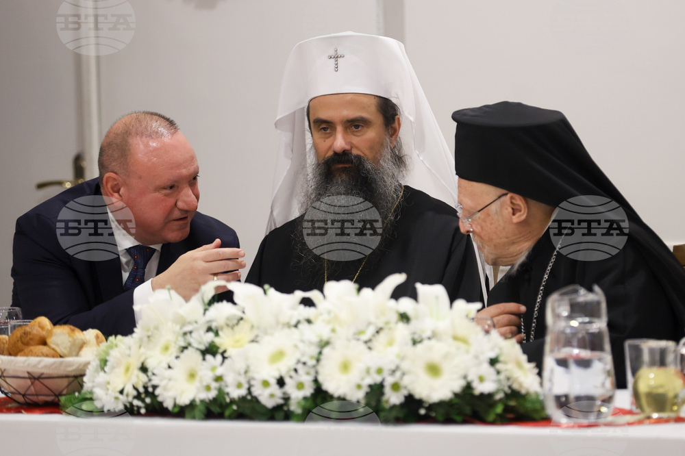 Турция - Истанбул - патриарх Даниил - тържествен обяд
