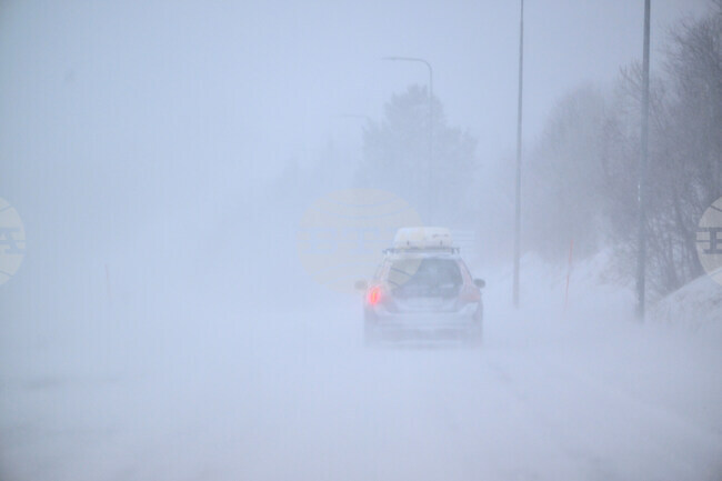 Зимна буря остави без ток десетки хиляди хора в Швеция