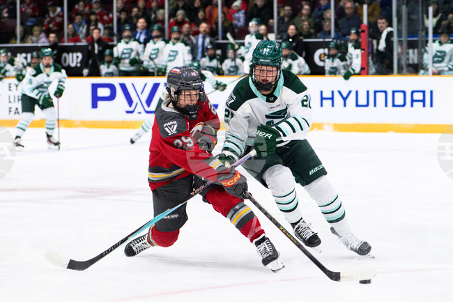 PWHL Fleet Charge Hockey