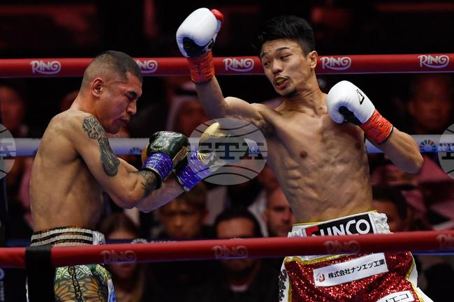 APTOPIX Saudi Boxing Nakatani Hernandez