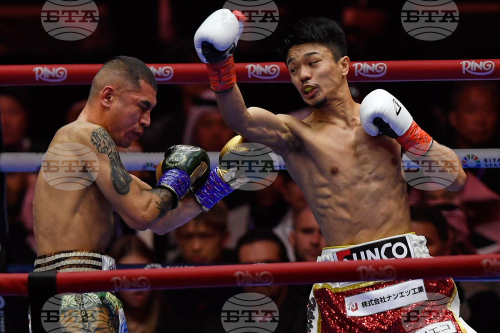 APTOPIX Saudi Boxing Nakatani Hernandez