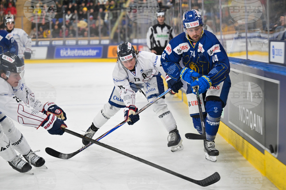 Switzerland Spengler Cup Hockey