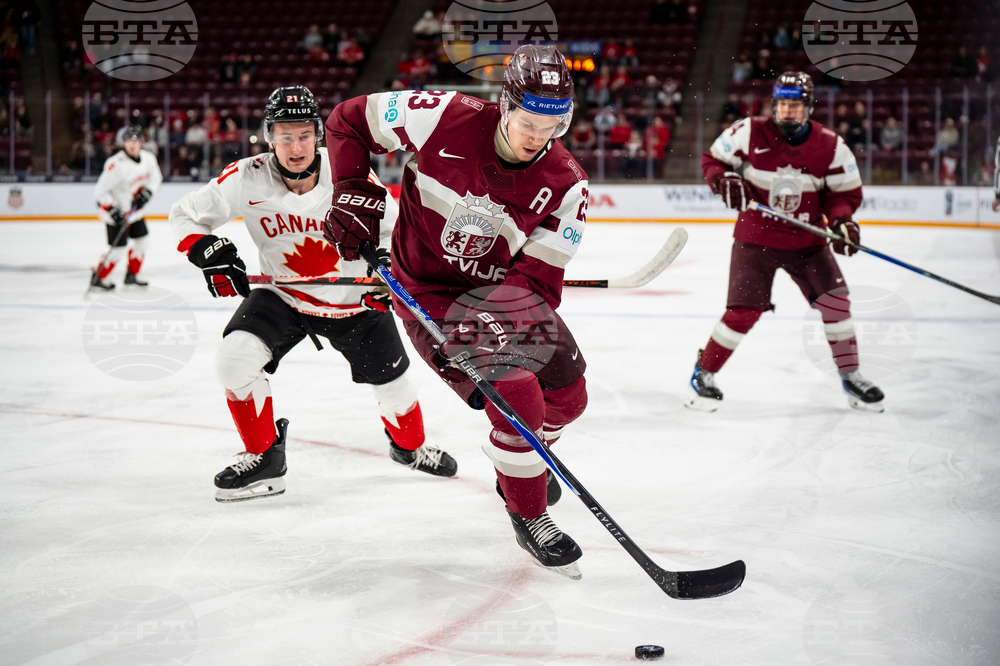 World Juniors Latvia Canada Hockey