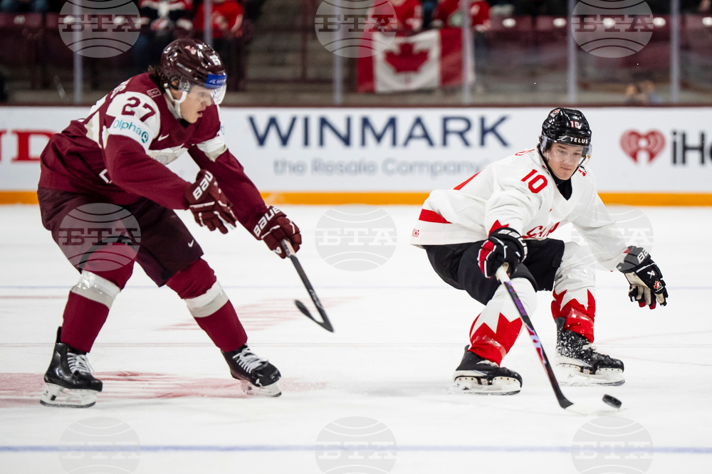 World Juniors Latvia Canada Hockey