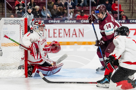 World Juniors Canada Latvia Hockey