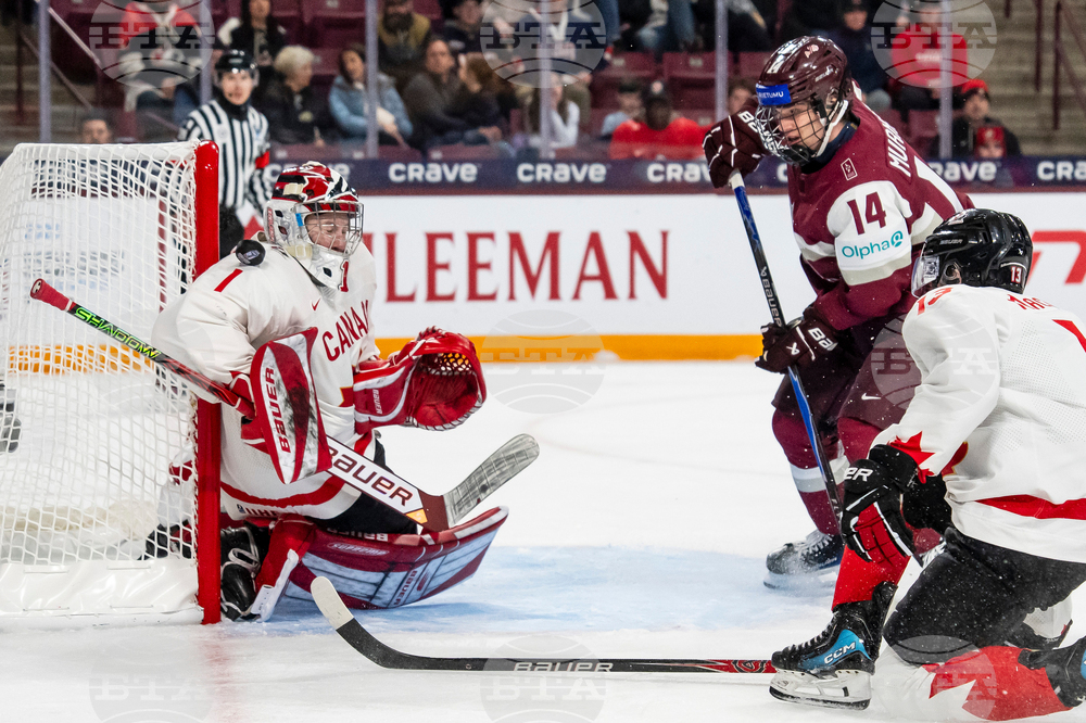 World Juniors Canada Latvia Hockey