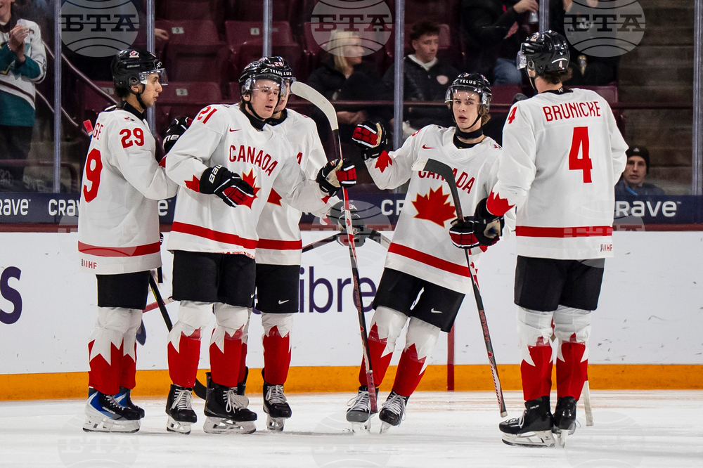 World Juniors Canada Latvia Hockey