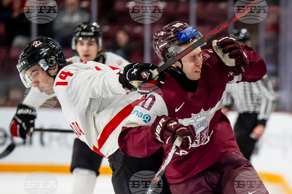 World Juniors Latvia Canada Hockey