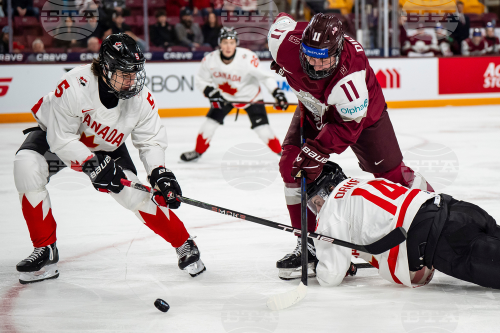 World Juniors Latvia Canada Hockey
