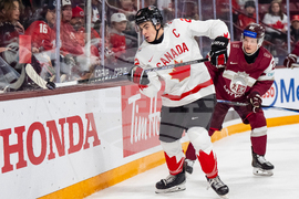 World Juniors Canada Latvia Hockey