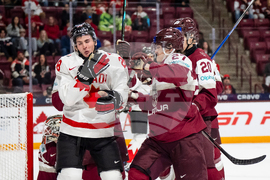 World Juniors Canada Latvia Hockey