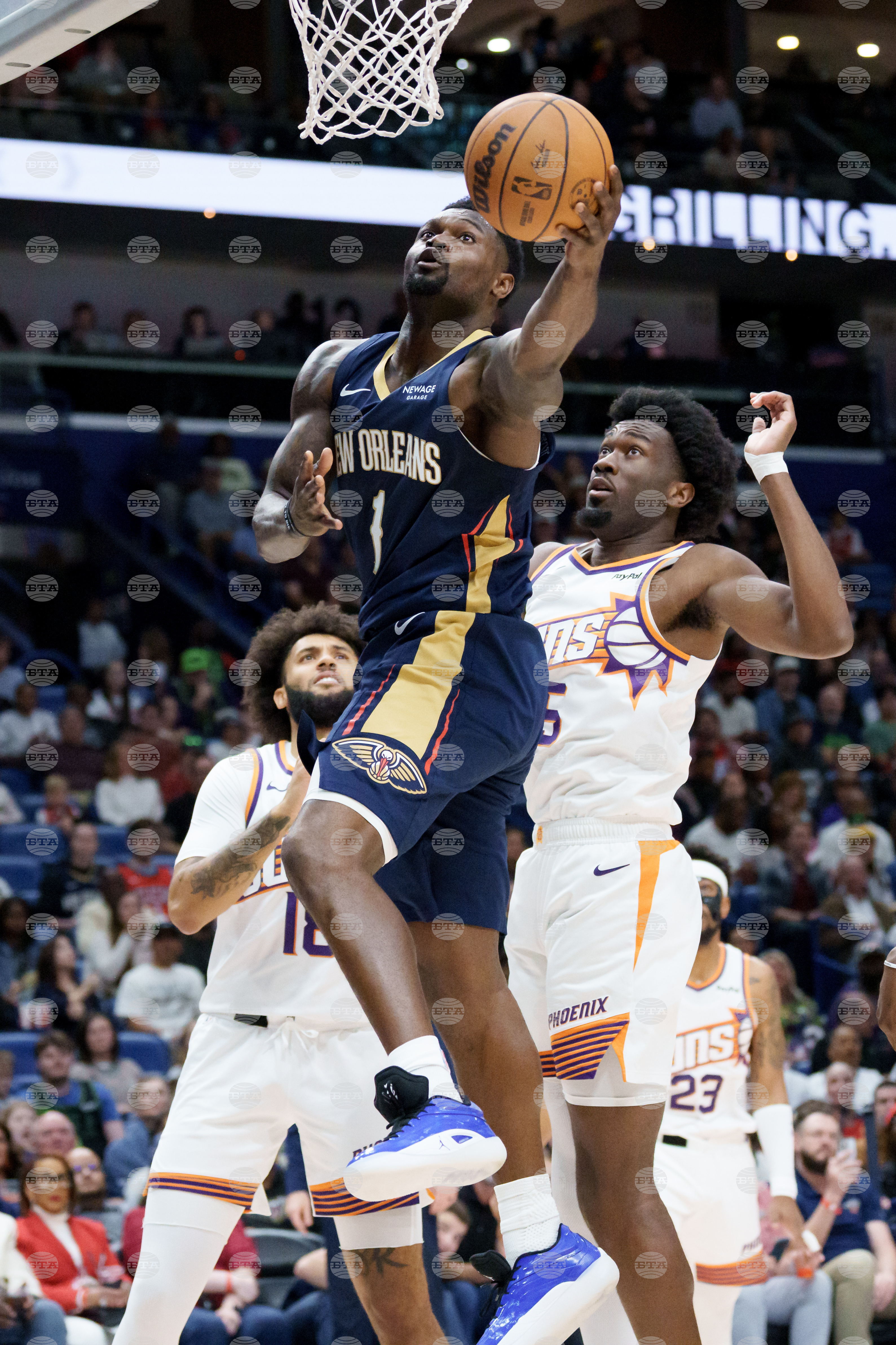 Suns Pelicans Basketball