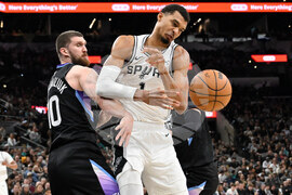 Jazz Spurs Basketball