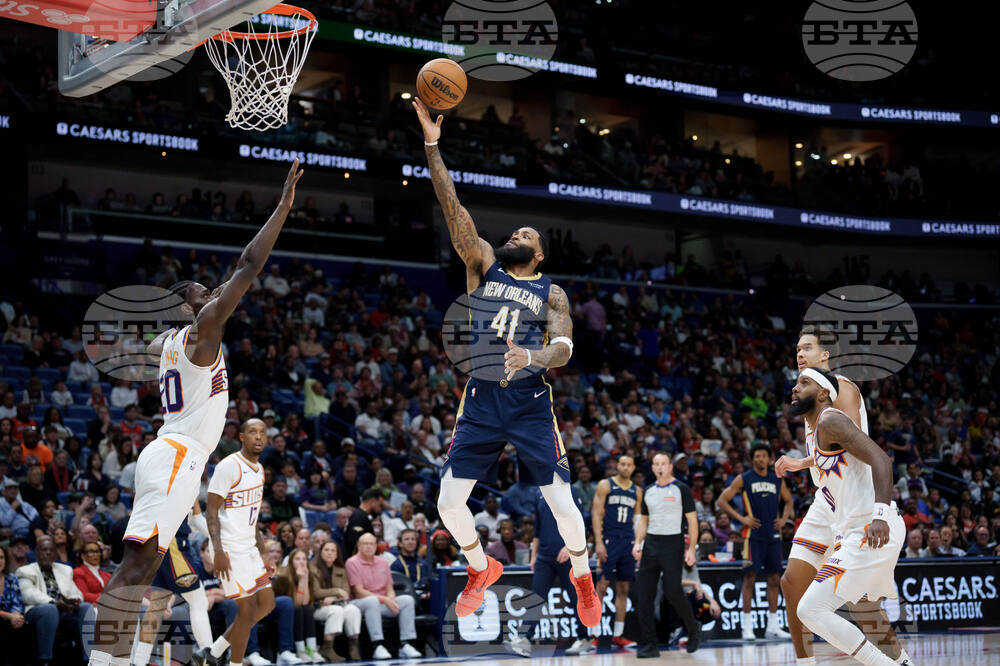 Suns Pelicans Basketball