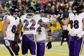 Ravens Packers Football