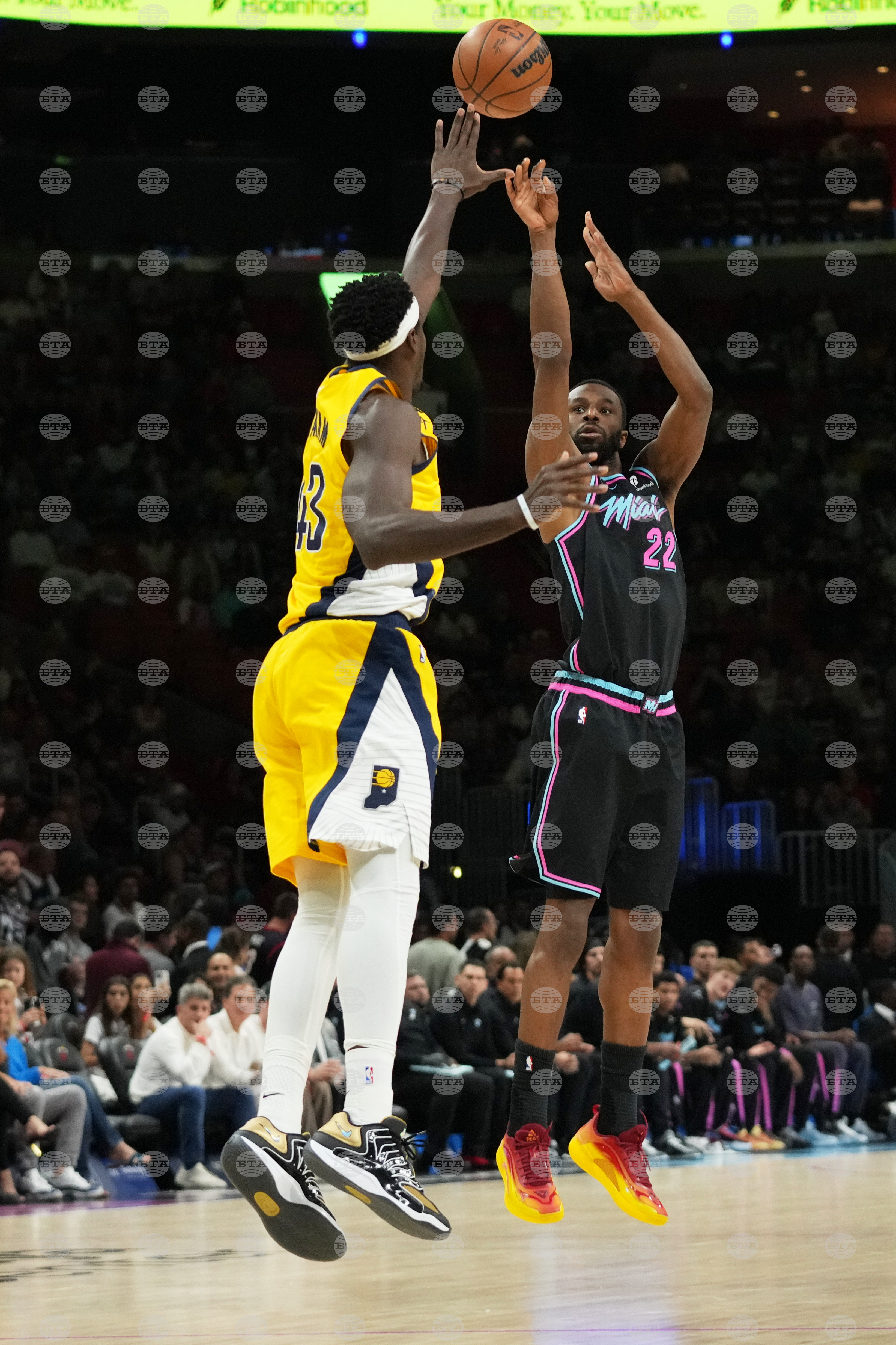 Pacers Heat Basketball