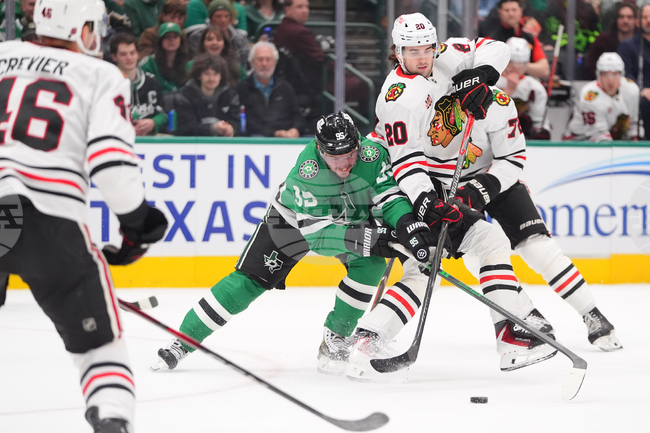 Blackhawks Stars Hockey