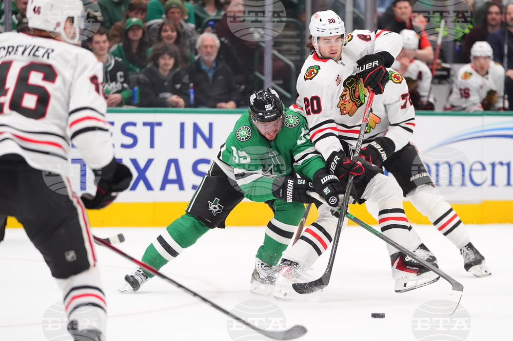 Blackhawks Stars Hockey