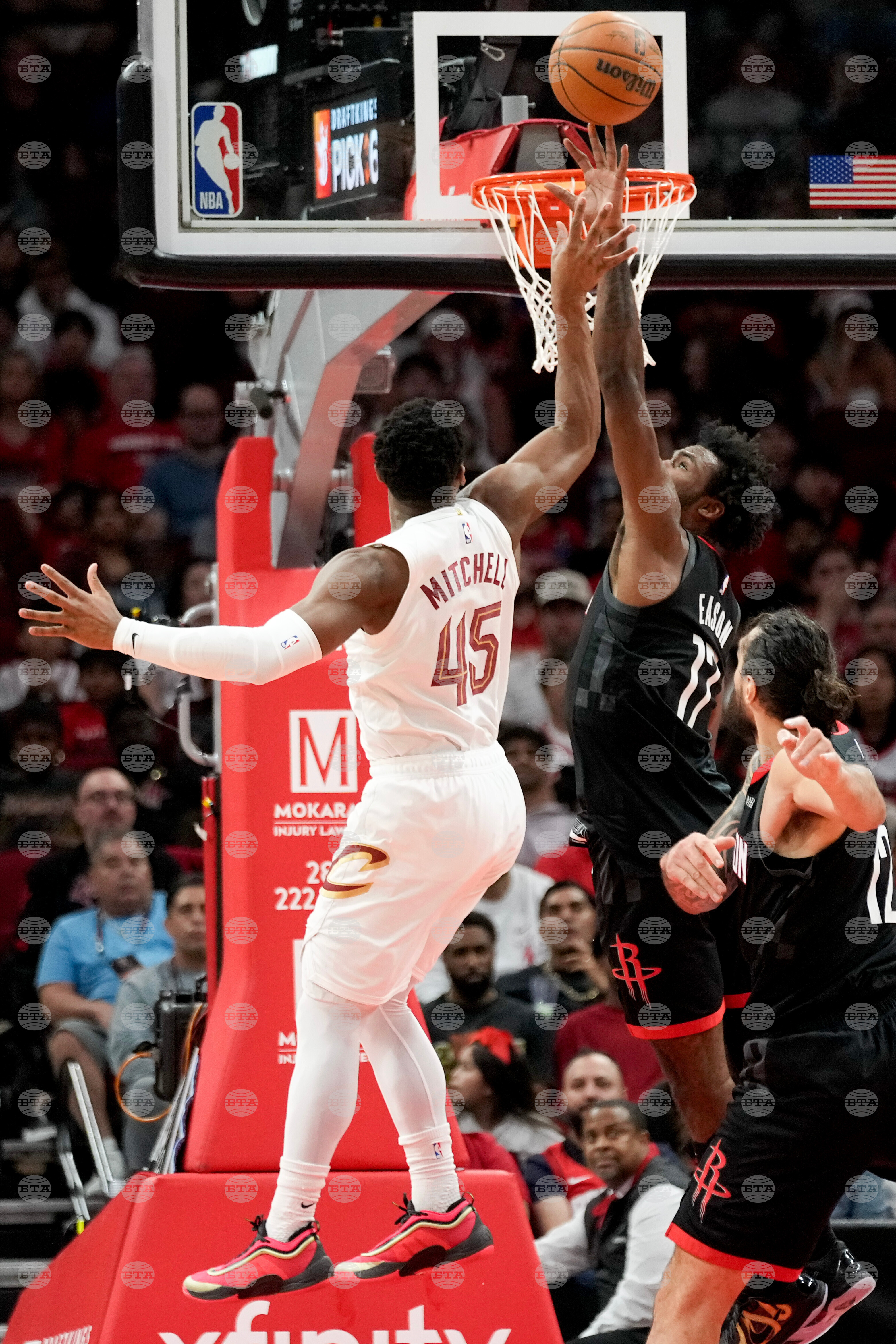 Cavaliers Rockets Basketball